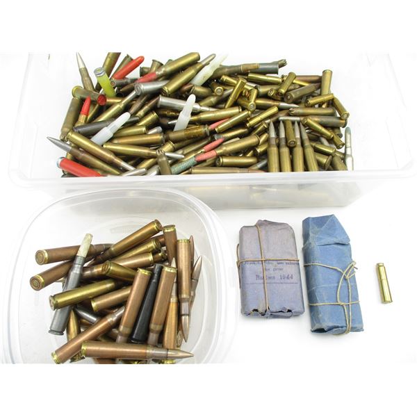 MILITARY ASSORTED RIFLE AMMO LOT
