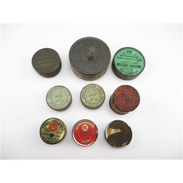 ASSORTED PERCUSSION CAPS LOT
