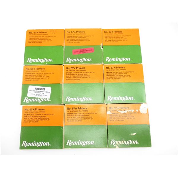 REMINGTON NO.57 SHOTSHELL PRIMERS LOT
