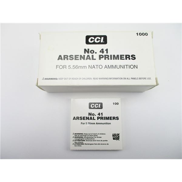 CCI NO. 41 ARSENAL PRIMERS LOT