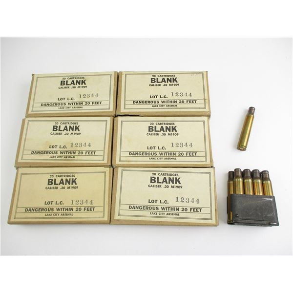 MILITARY .30-06 BLANKS LOT