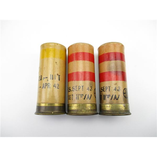 MILITARY WWII U.S. 1.5" FLARES LOT