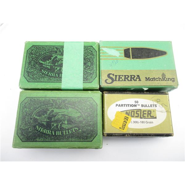 ASSORTED .30 CAL BULLETS LOT