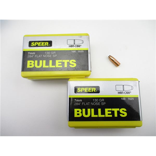 SPEER 7MM CAL BULLETS LOT