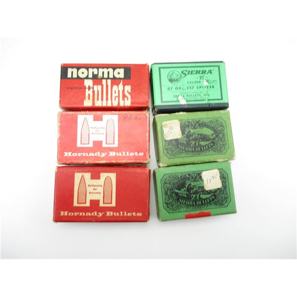 ASSORTED .25 CAL BULLETS LOT