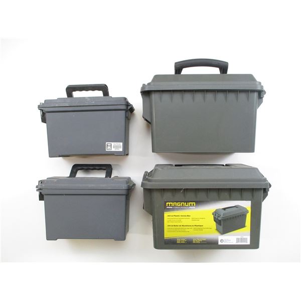 ASSORTED DRY AMMO BINS