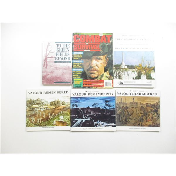 ASSORTED MILITARY BOOK LOT