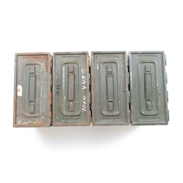 METAL AMMO TIN LOT