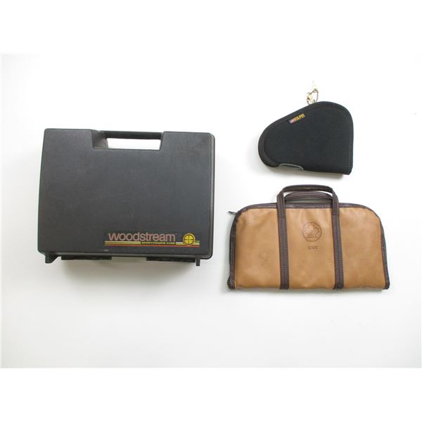 ASSORTED PISTOL CASES LOT