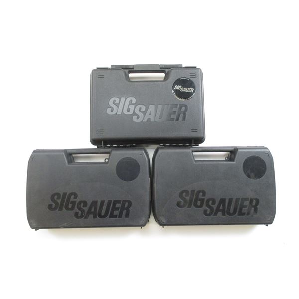 HARD SIGSAUER PISTOL CASE LOT