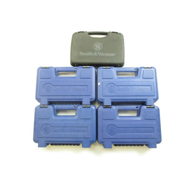 HARD SMITH & WESSON PISTOL CASE LOT