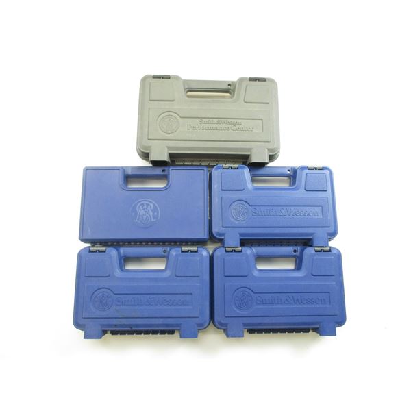 HARD SMITH & WESSON PISTOL CASE LOT