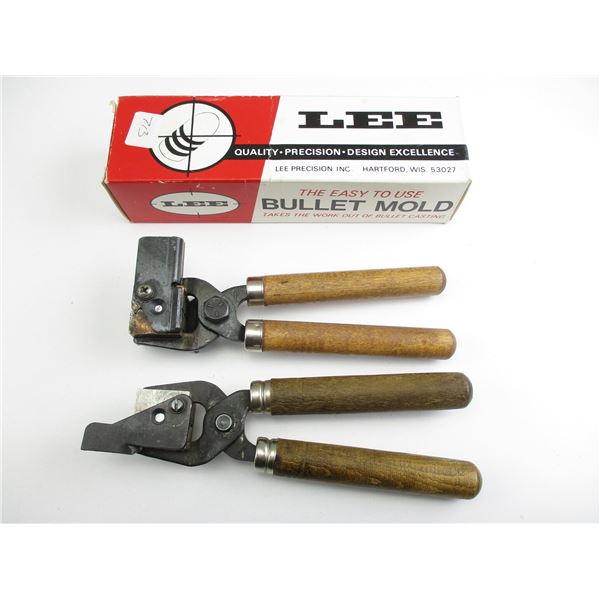 ASSORTED BULLET MOLD AND HANDLE LOT