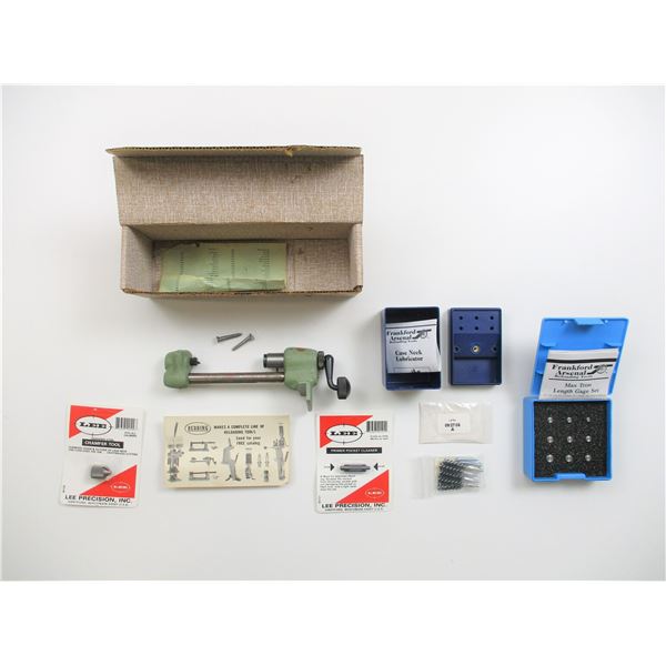 ASSORTED RELOADING ACCESSORIES LOT