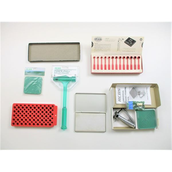 ASSORTED RELOADING ACCESSORIES LOT
