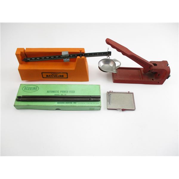 ASSORTED RELOADING ACCESSORIES LOT