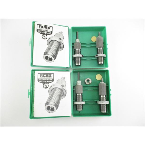 ASSORTED RCBS RIFLE RELOADING DIES LOT