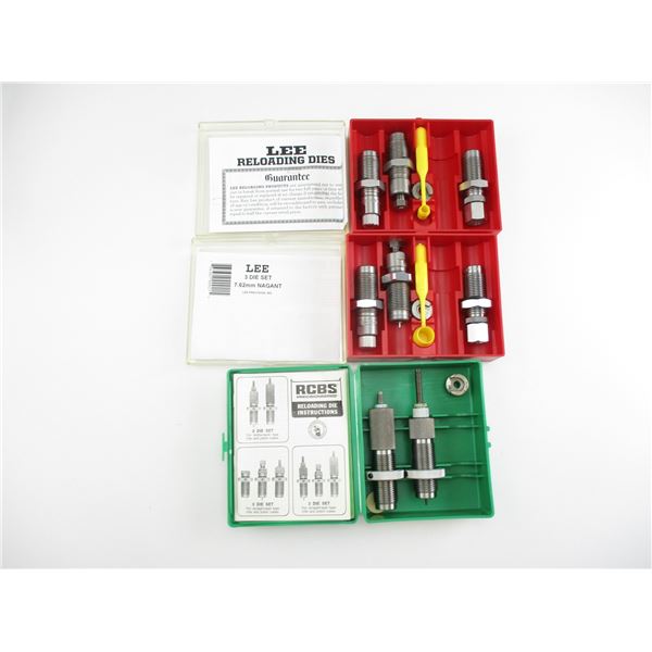 ASSORTED RIFLE RELOADING DIES LOT