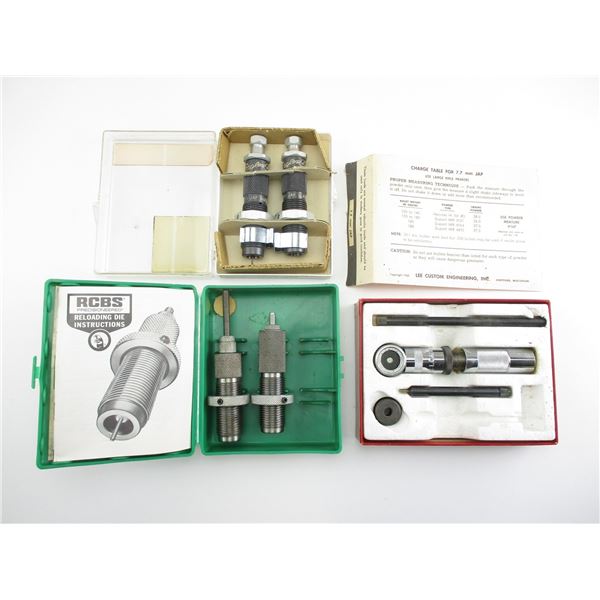 ASSORTED JAP RELOADING DIES LOT