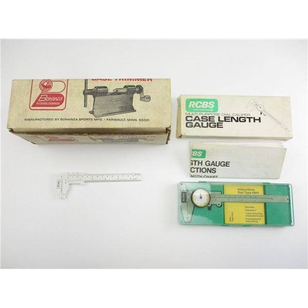 ASSORTED RELOADING ACCESSORIES LOT