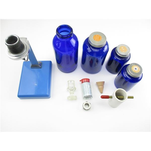 ASSORTED POWDER BOTTLES, ETC. LOT