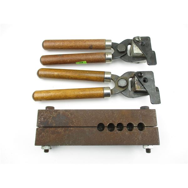 ASSORTED BULLET MOLD AND HANDLES LOT