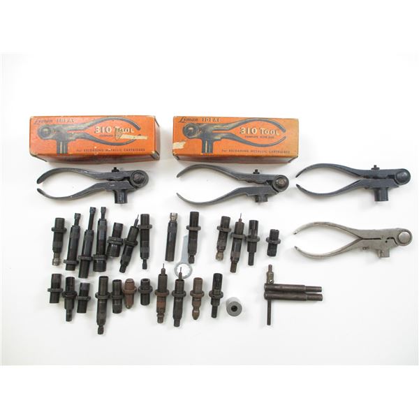 ASSORTED 310 RELOADING ACCESSORIES LOT