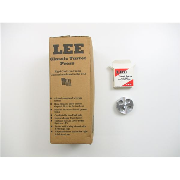 LEE CLASSIC TURRET PRESS