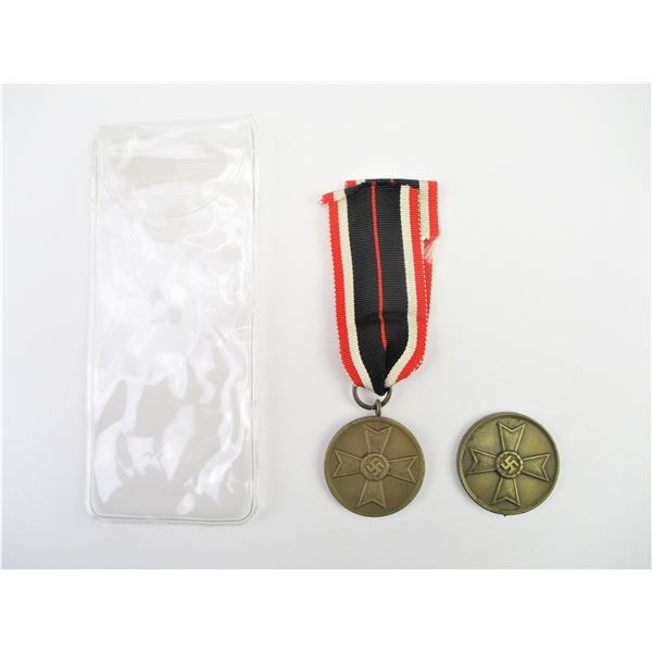 WWII GERMAN WAR MERIT MEDAL LOT