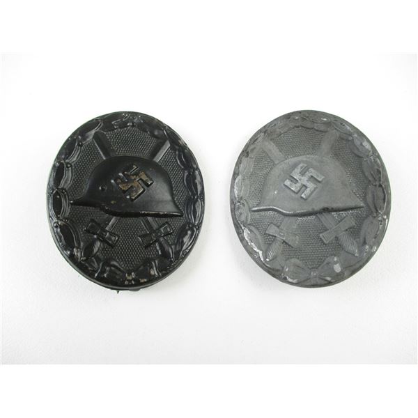 WWII GERMAN WOUND BADGE LOT