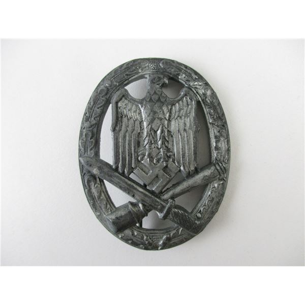 WWII GERMAN GENERAL ASSAULT BADGE