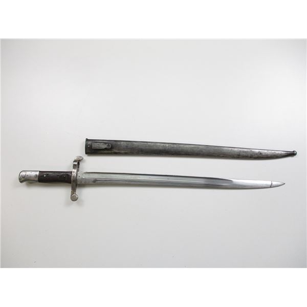 PORTUGESE M1885 RIFLE SWORD-BAYONET