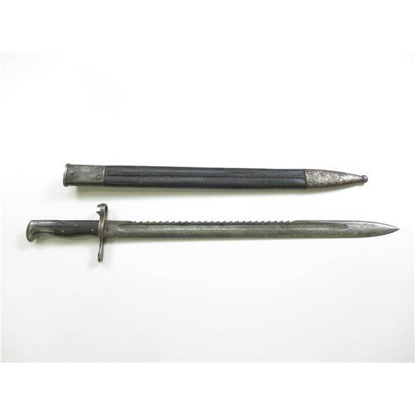 SWISS M1878 SAWBACK BAYONET