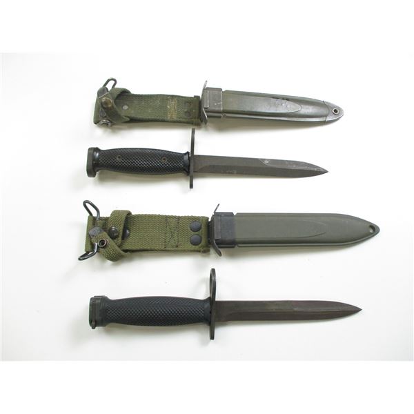 U.S. MILITARY M7 KNIFE BAYONET LOT