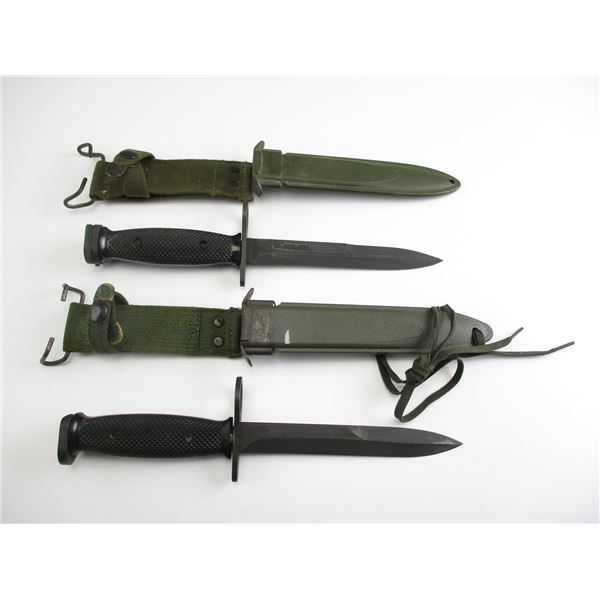 U.S. MILITARY M7 KNIFE BAYONET LOT