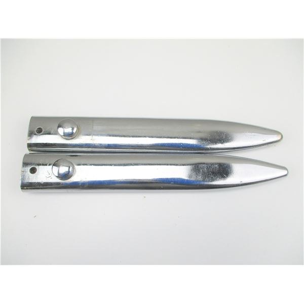 CHROMED NO.9 BAYONET SCABBARD LOT