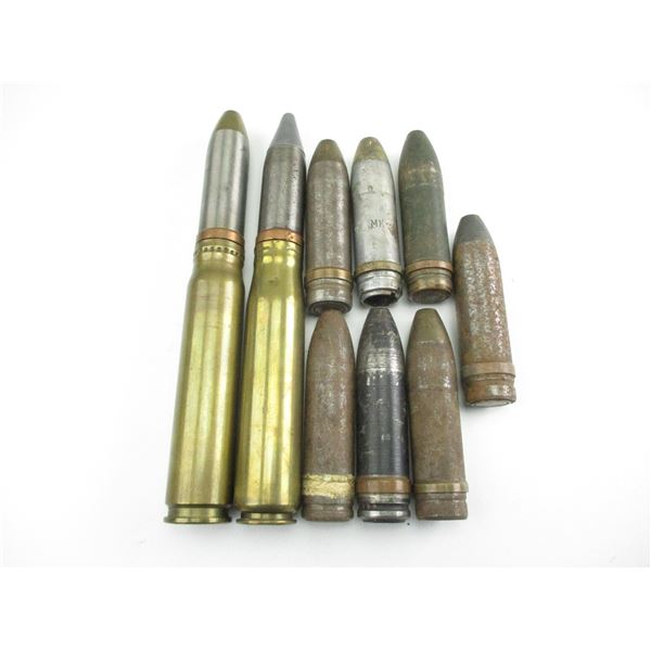 20MM CASE AND PROJECTILE INERT LOT