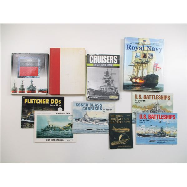 ASSORTED NAVAL BOOK LOT