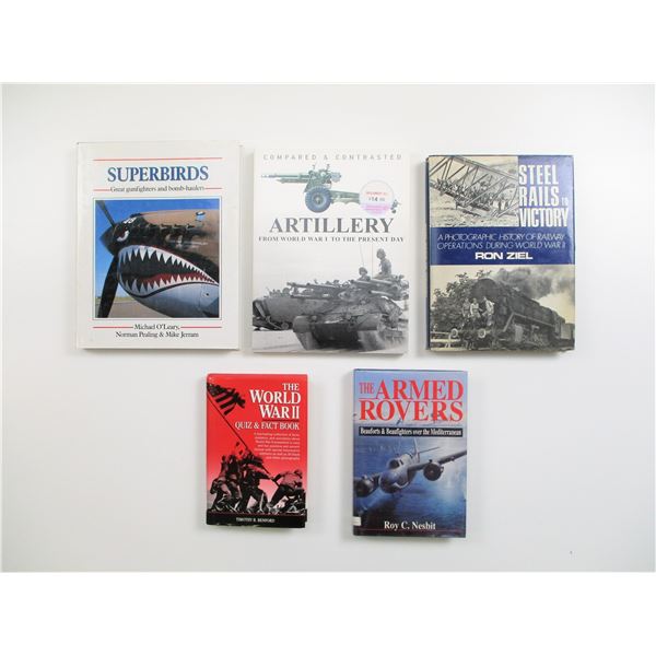 ASSORTED MILITARY BOOK LOT
