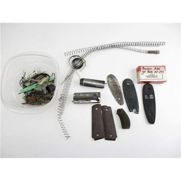 ASSORTED GUN PARTS