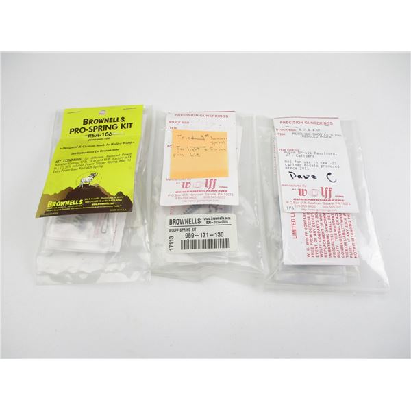 ASSORTED RUGER REVOLVER SPRING KITS
