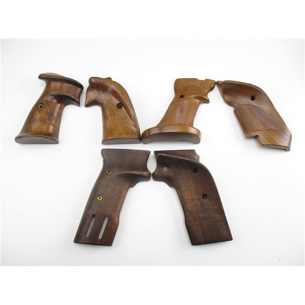 ASSORTED TARGET HANDGUN GRIPS