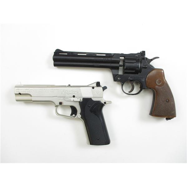 ASSORTED AIR PISTOLS WITH HARD CASES
