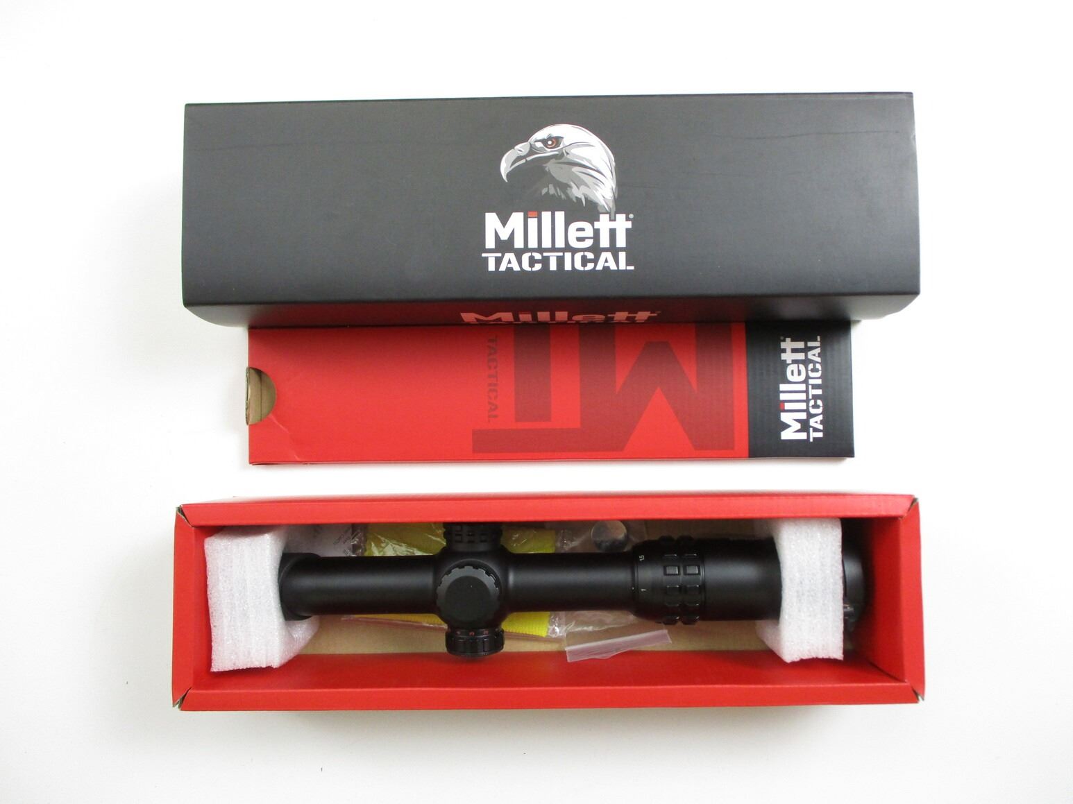 MILLETT TACTICAL DMS-1 1-4X 24MM RIFLE SCOPE