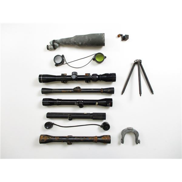 ASSORTED RIFLE SCOPES