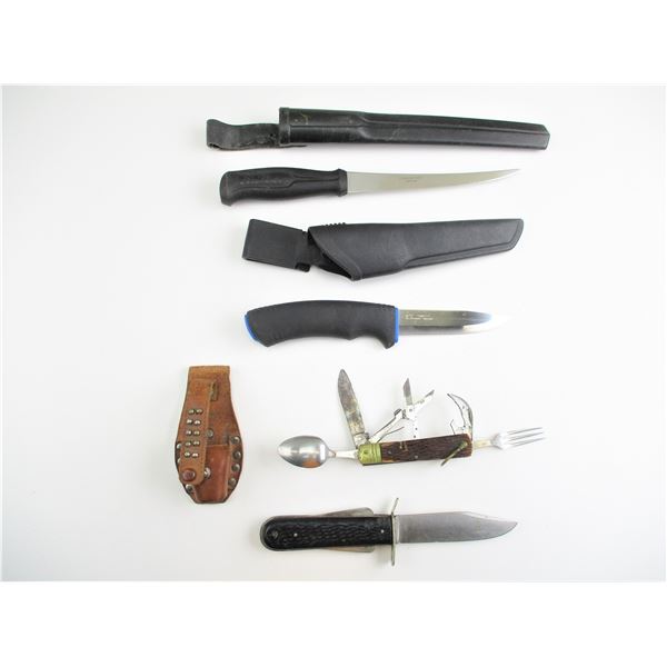 ASSORTED SPORTING KNIVES