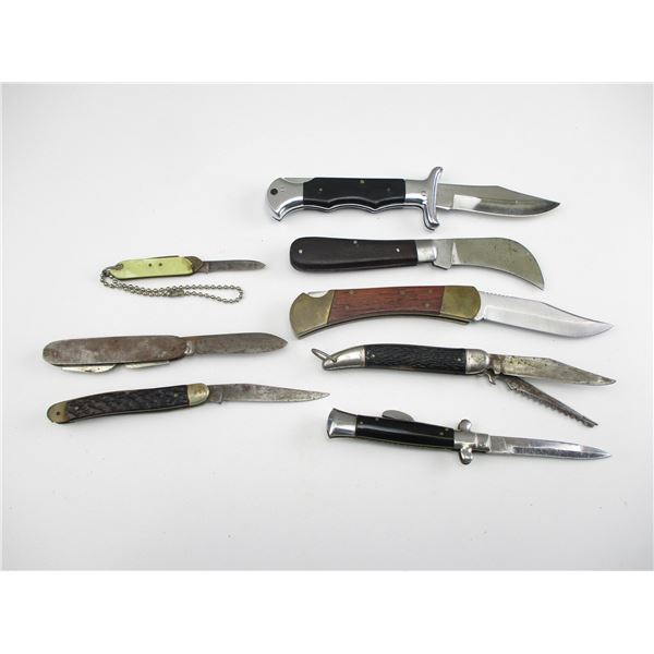 ASSORTED FOLDING KNIVES