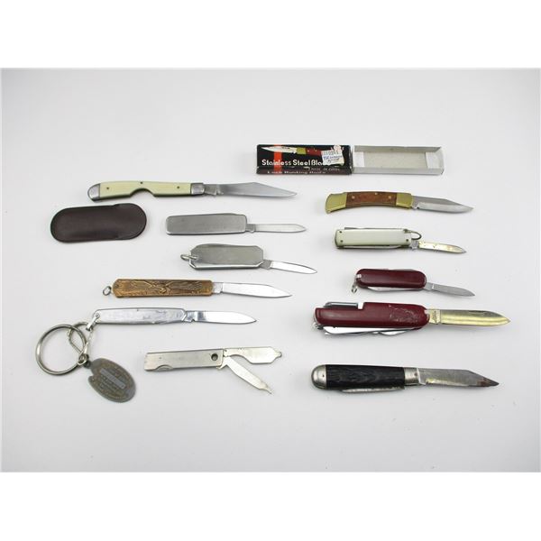 ASSORTED POCKET KNIVES