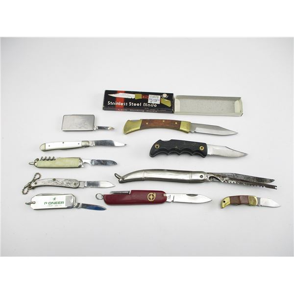 ASSORTED POCKET KNIVES