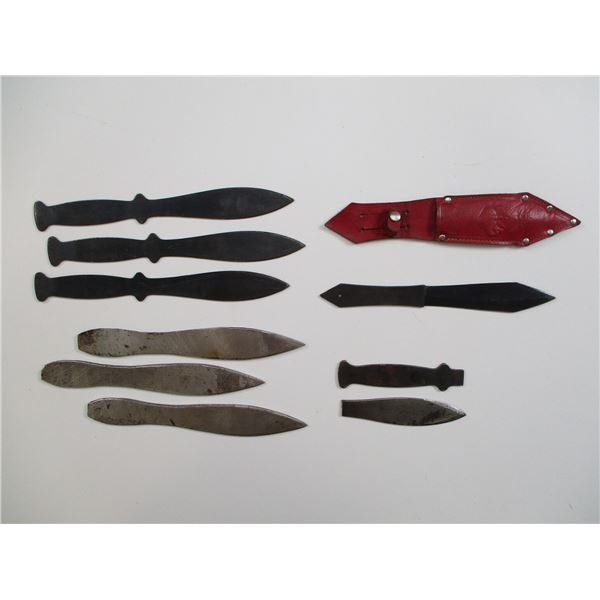 ASSORTED THROWING KNIVES